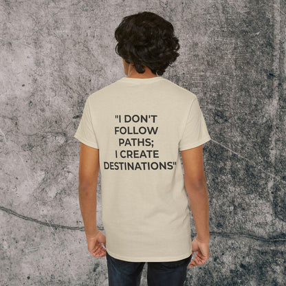Men's Heavy Cotton Tee - Destinations!
