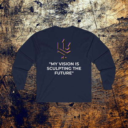 Exclusive Male Long Sleeve Tee - Vision!