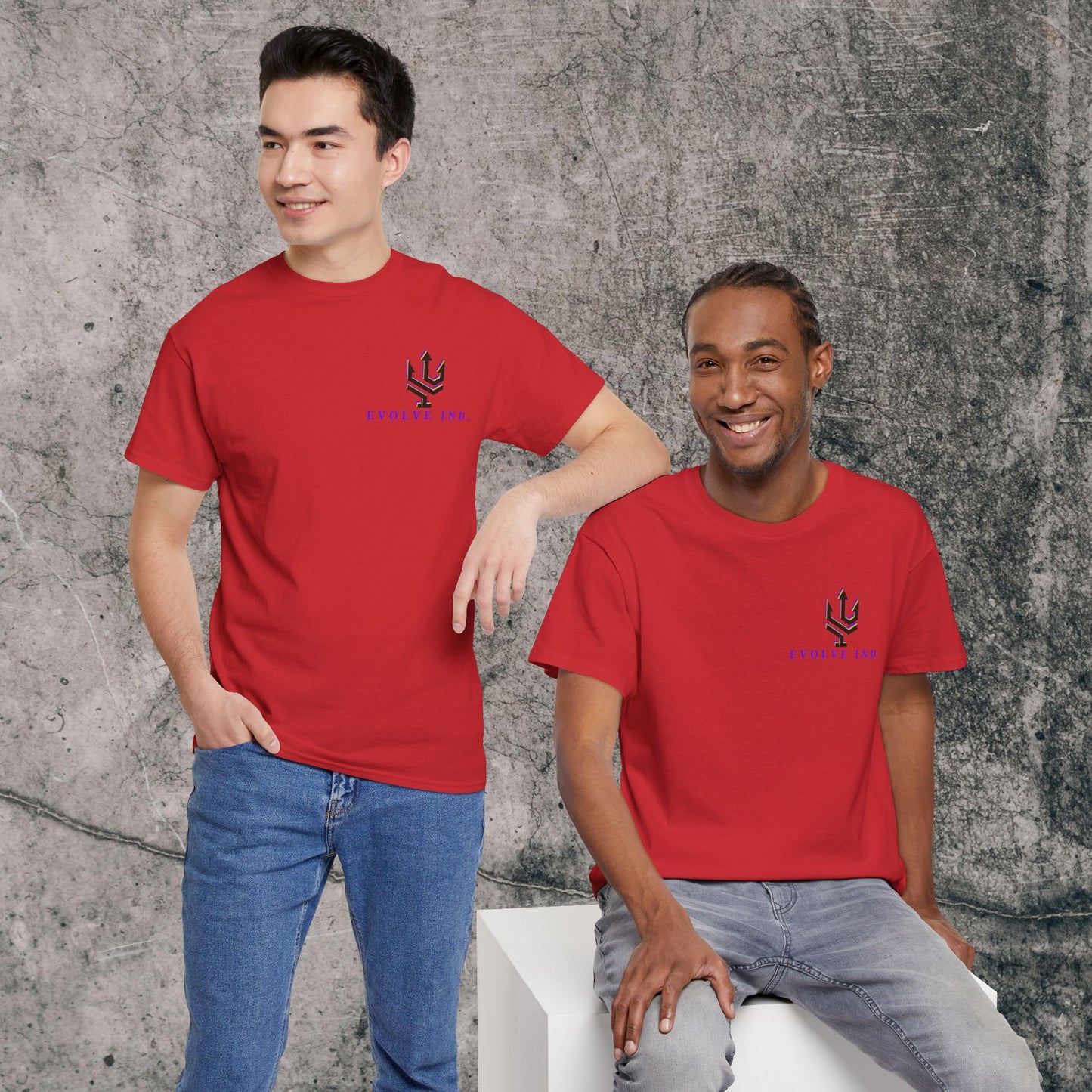 Men's Heavy Cotton Tee - Destinations!