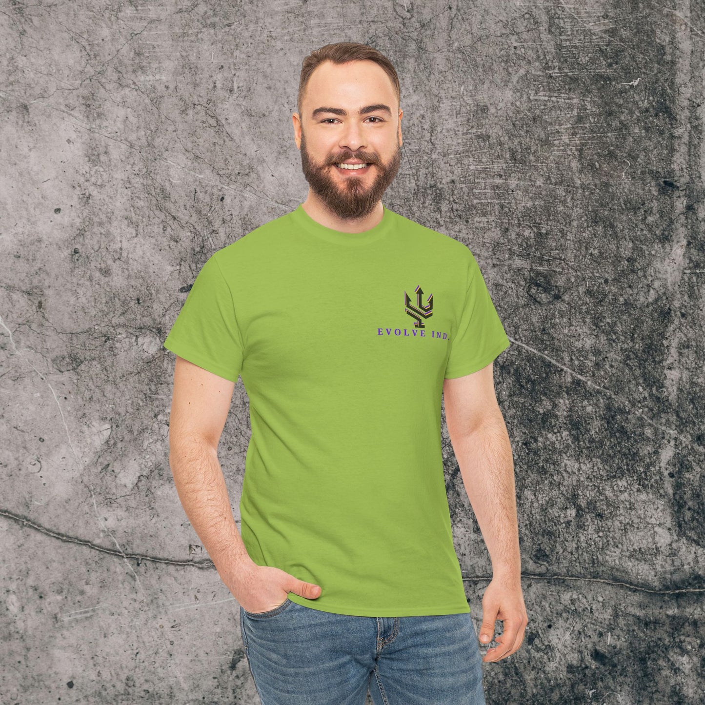 Men's Heavy Cotton Tee - Destinations!