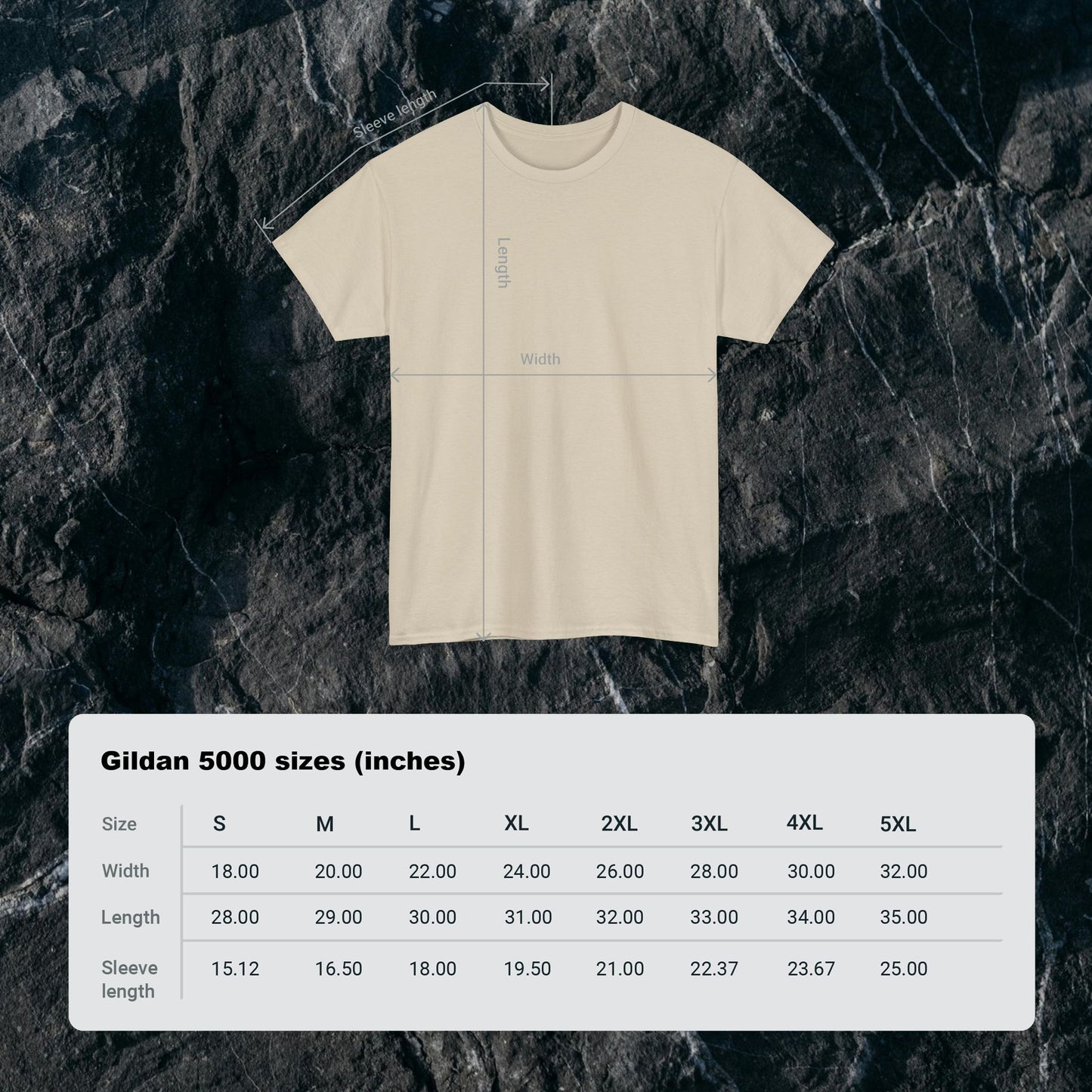 Men's Heavy Cotton Tee - Destinations!