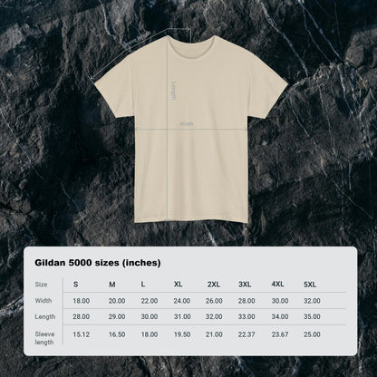 Men's Heavy Cotton Tee - Destinations!