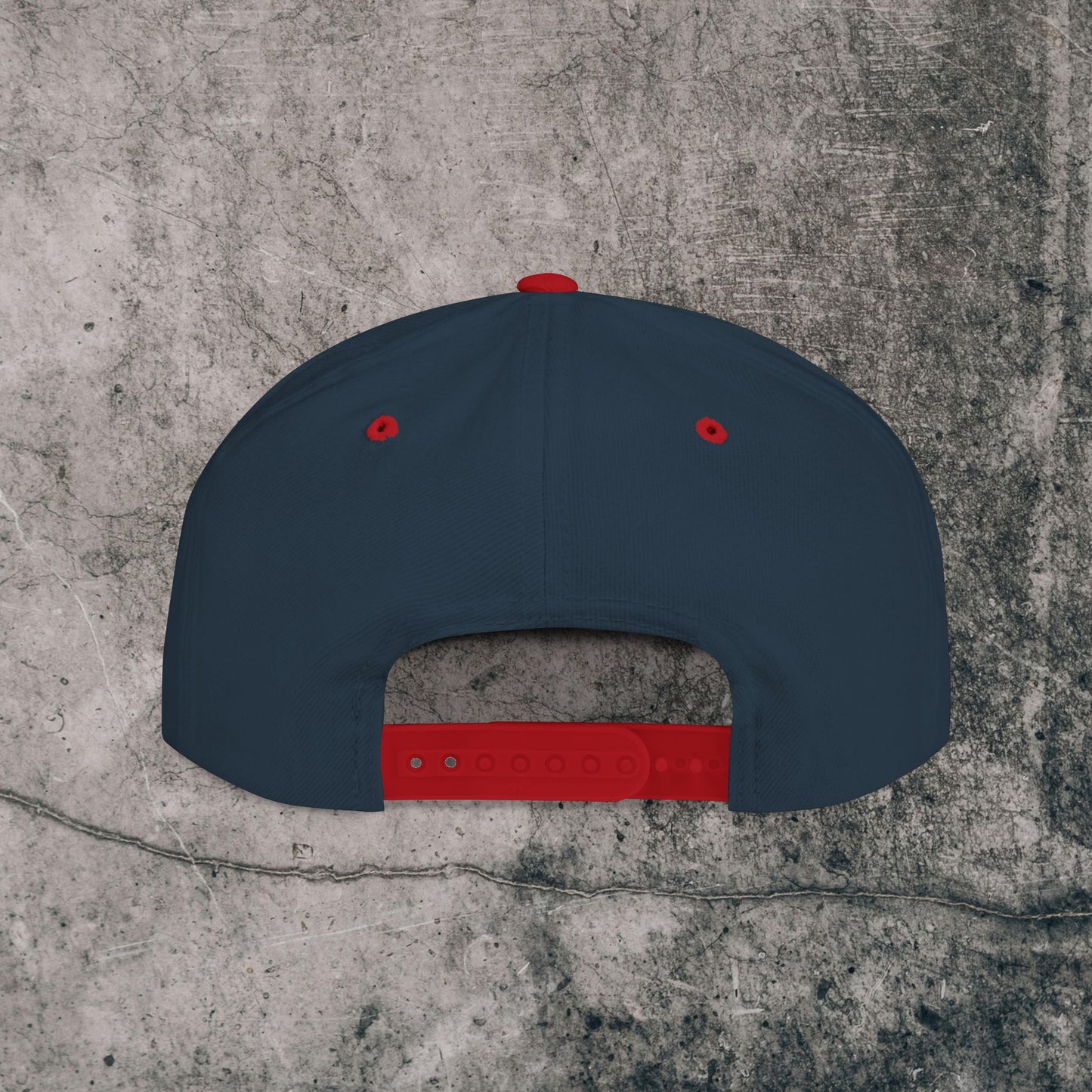 Flat Bill Snapback Cap | Evolve logo